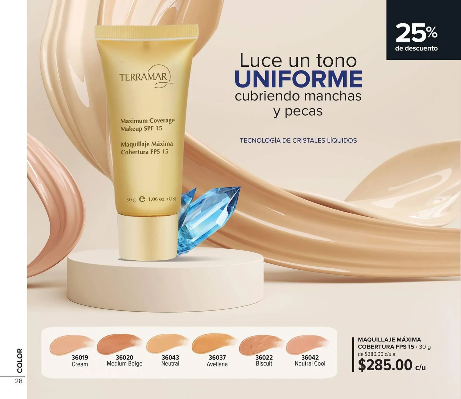 Catálogo de Catálogo Terramar Brands 1 de junio al 30 de junio 2025 - Pagina 28