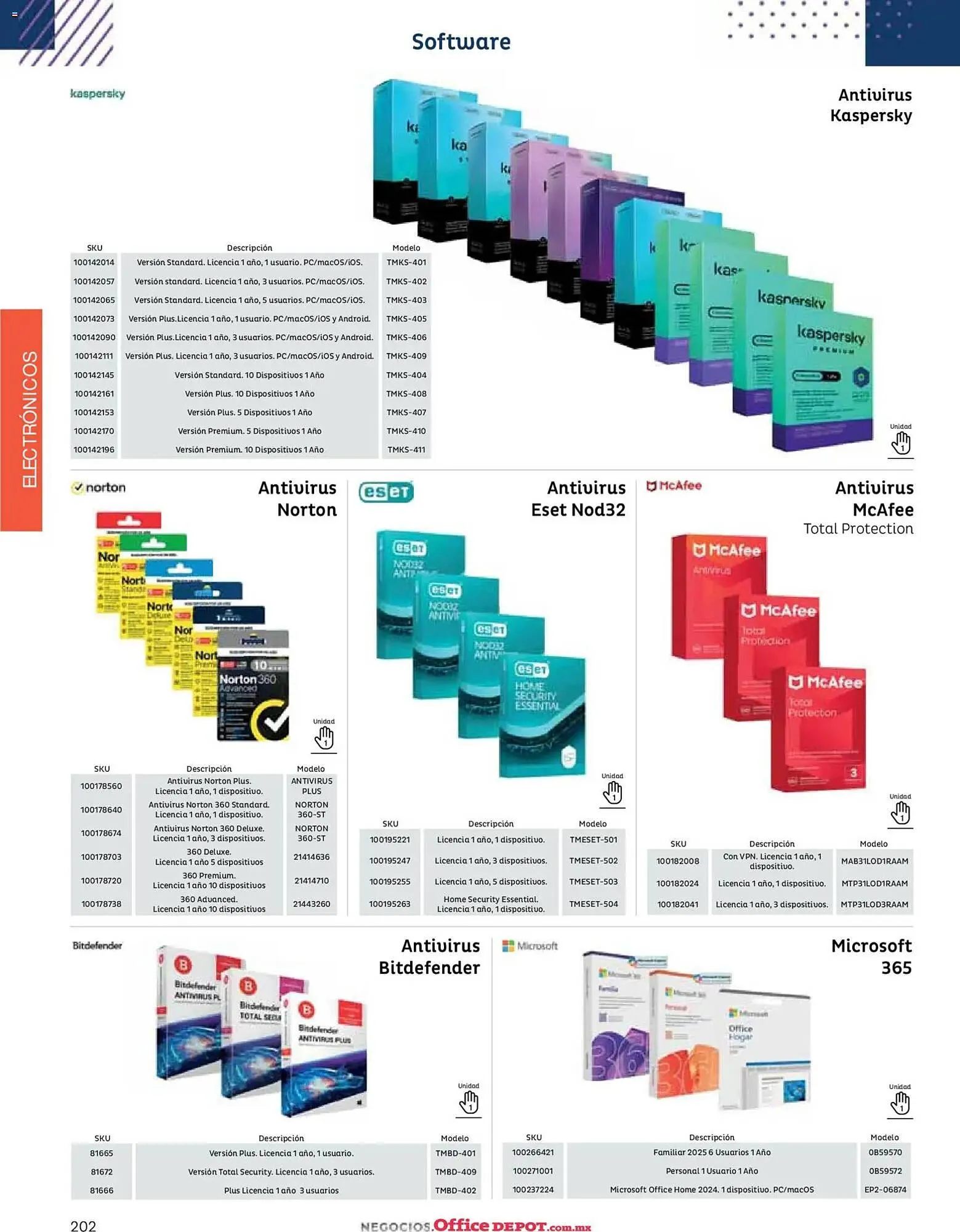 Catálogo de Catálogo Office Depot 12 de enero al 1 de enero 2027 - Pagina 204