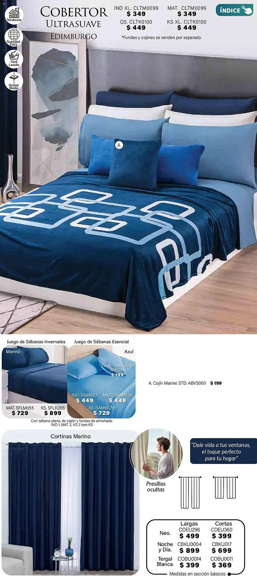 Catálogo de Catálogo Colchas Concord 1 de noviembre al 1 de febrero 2026 - Pagina 396