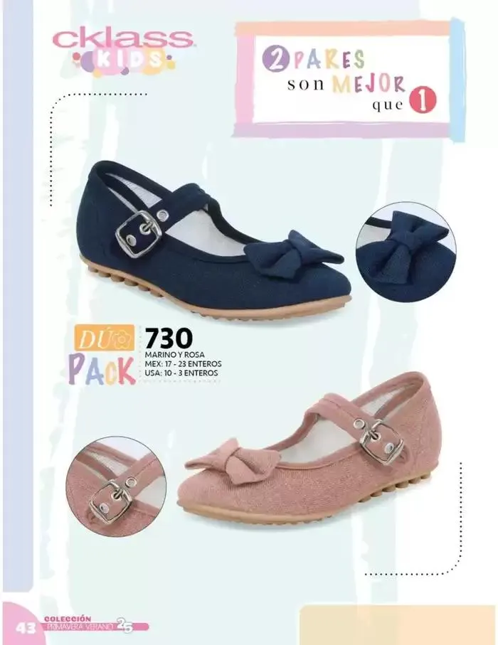 Catálogo de Catálogo Cklass Kids Niñas Primavera Verano 2025 México 8 de enero al 30 de junio 2025 - Pagina 40