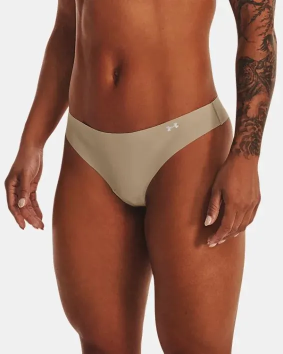 Tanga UA Pure Stretch para Mujer (Paquete de 3)