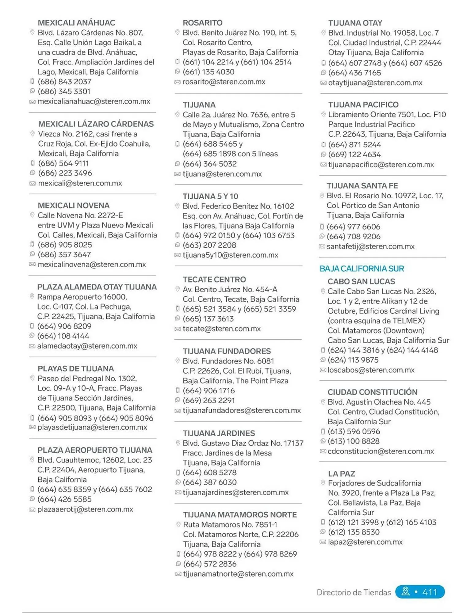 Catálogo de Catálogo Steren 18 de febrero al 31 de diciembre 2025 - Pagina 429