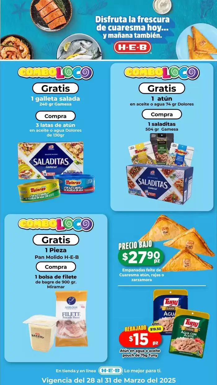 Catálogo de Ofertas HEB 28 de marzo al 31 de marzo 2025 - Pagina 2
