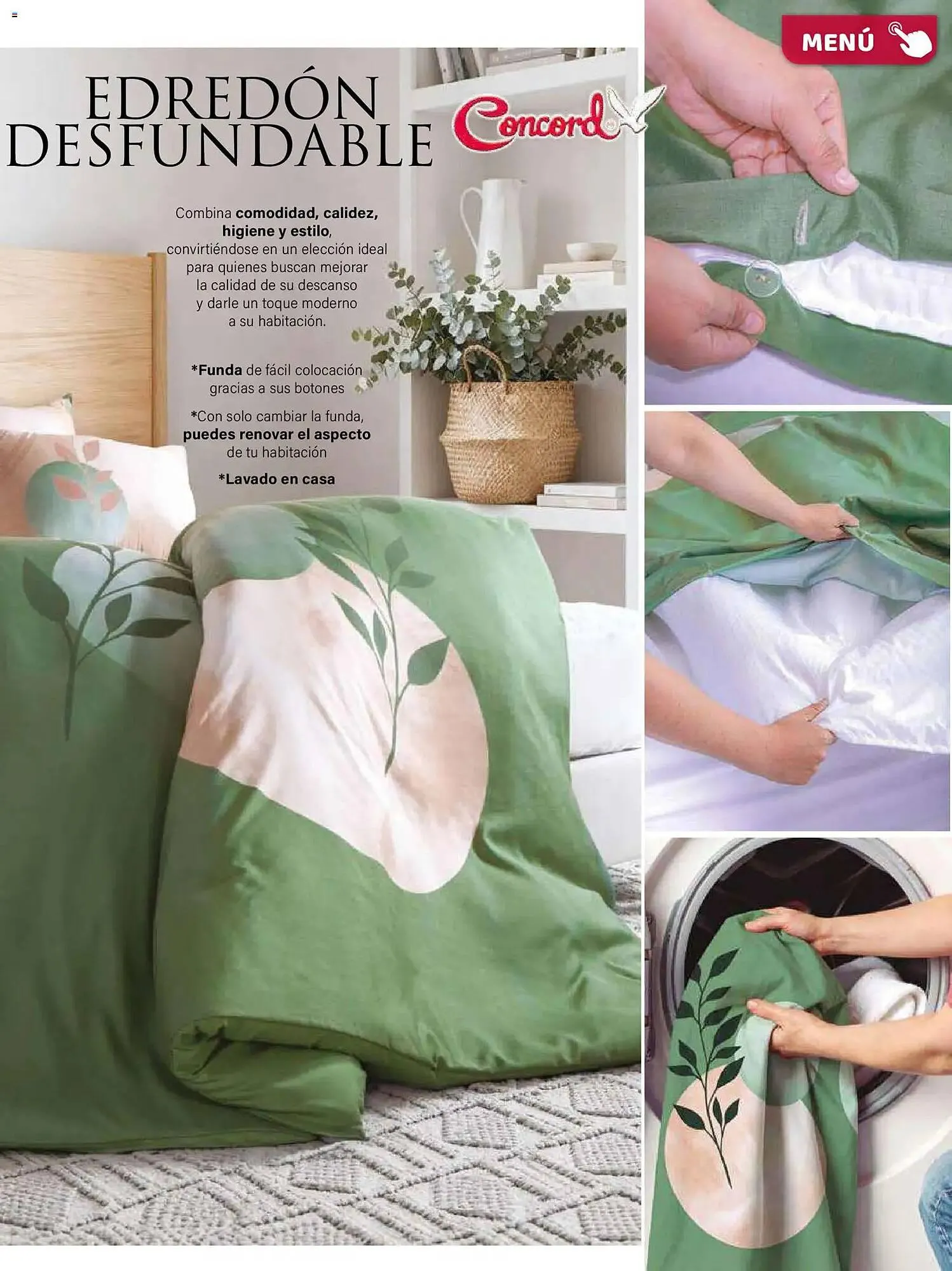 Catálogo de Catálogo Colchas Concord 1 de febrero al 2 de mayo 2026 - Pagina 12