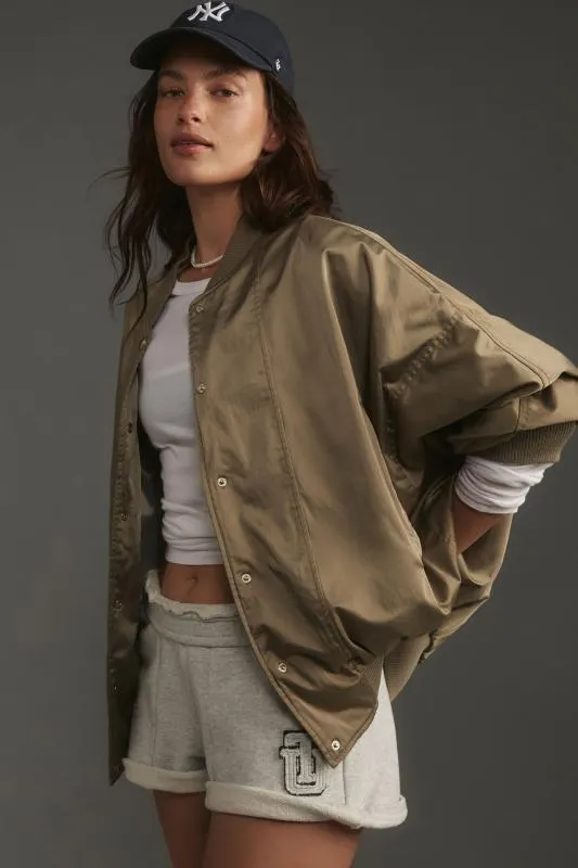 Citizens of Humanity Sasha Satin Bomber Jacket