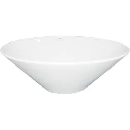 Lavabo Trentino Blanco Sobreponer Con Contra Sin Rebosadero