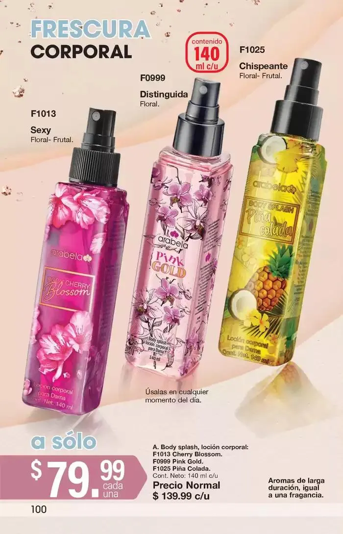 Catálogo de Arabela Campaña 11 2 de mayo al 15 de mayo 2025 - Pagina 100