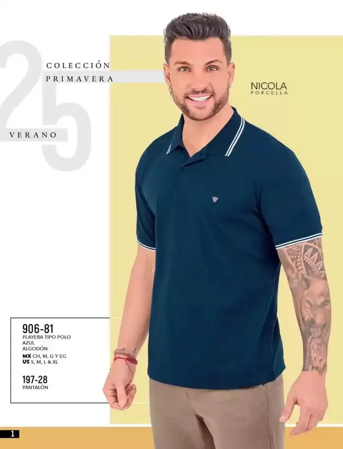 Catálogo de Catálogo Cklass Ropa Caballero Primavera Verano 2025 8 de enero al 30 de junio 2025 - Pagina 12