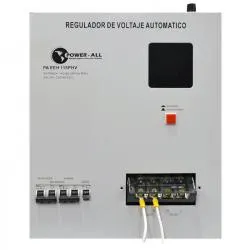 Regulador Power-All PA EEH 105PHV, 4kW, 5.000 VA, Entrada 220V, Salida 220V, Bloque de Terminales