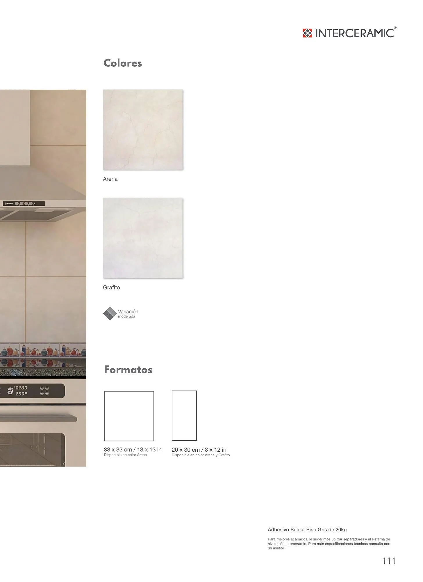Catálogo de Catálogo Interceramic 12 de marzo al 31 de diciembre 2024 - Pagina 111