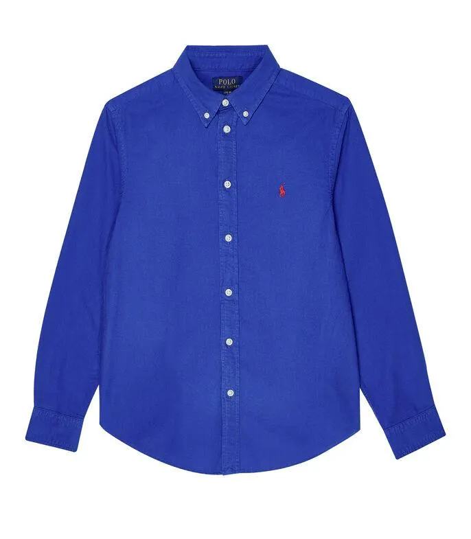 Camisa con logo manga larga Niño