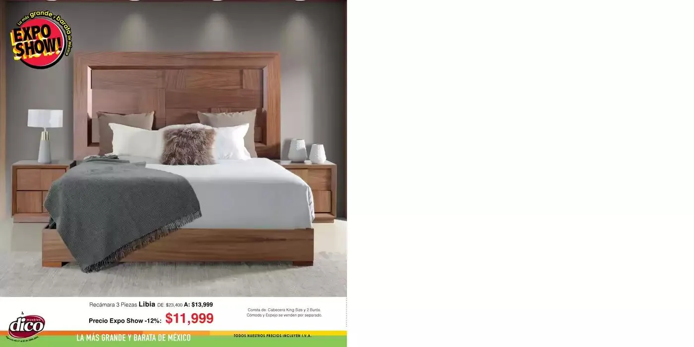 Catálogo de Muebles Dico Exposhow Centro Abril 25 17 de abril al 22 de abril 2025 - Pagina 4