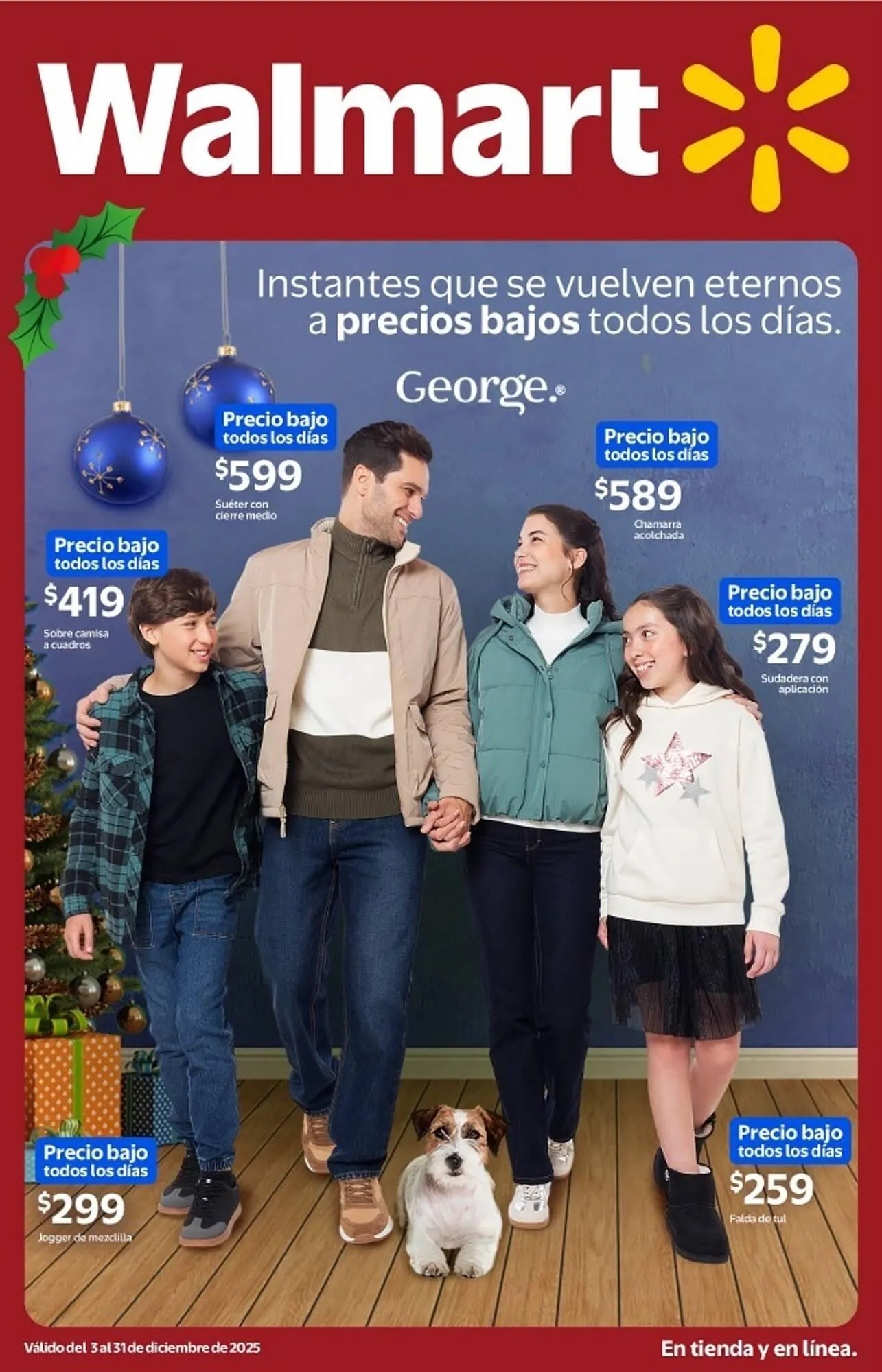 Catálogo de Folleto Walmart 3 de diciembre al 31 de diciembre 2025 - Pagina 1