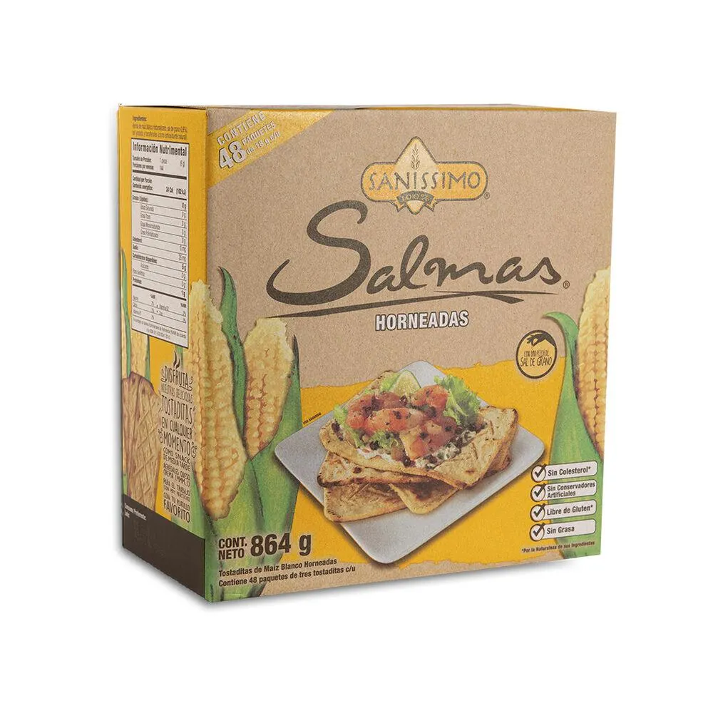 Tostadas Salmas Sanissimo 48/18 g