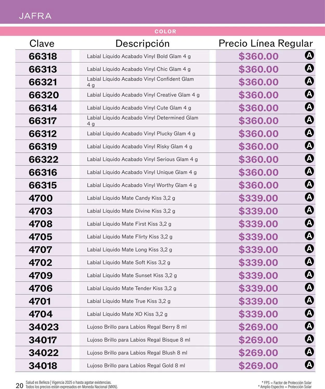 Catálogo de Jafra Oferta actual 12 de marzo al 26 de marzo 2025 - Pagina 20