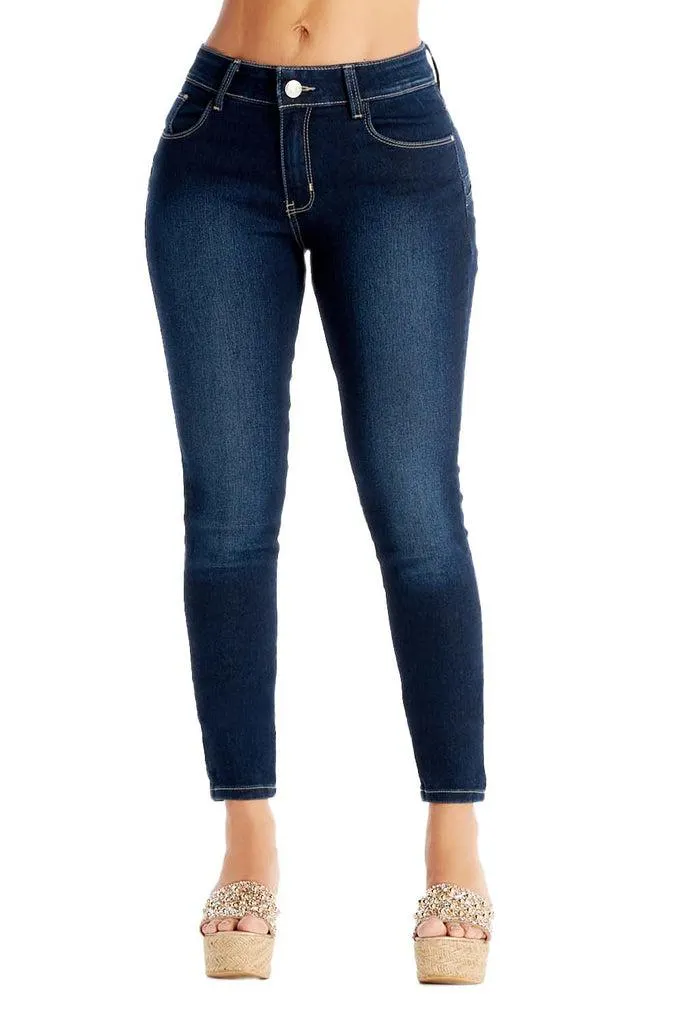 023788 Pantalǟ¶ün Corte Colombiano Deslavado