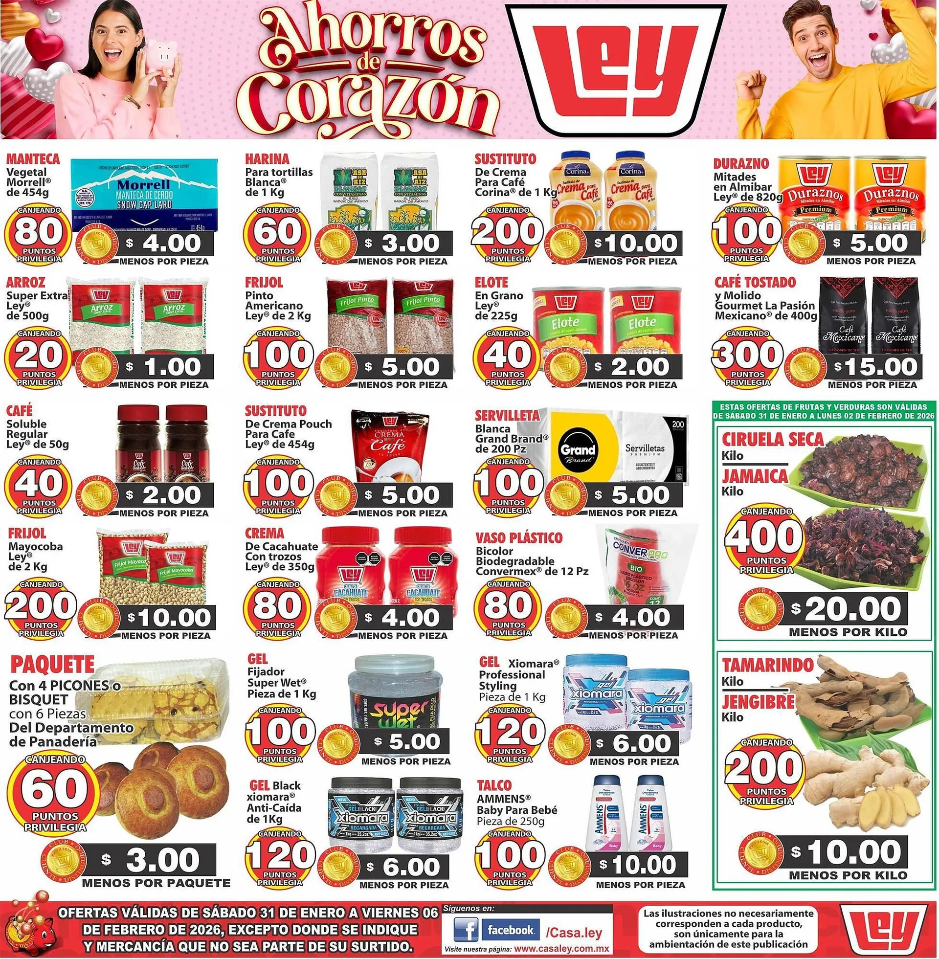 Catálogo de Folleto Casa Ley 31 de enero al 6 de febrero 2026 - Pagina 4