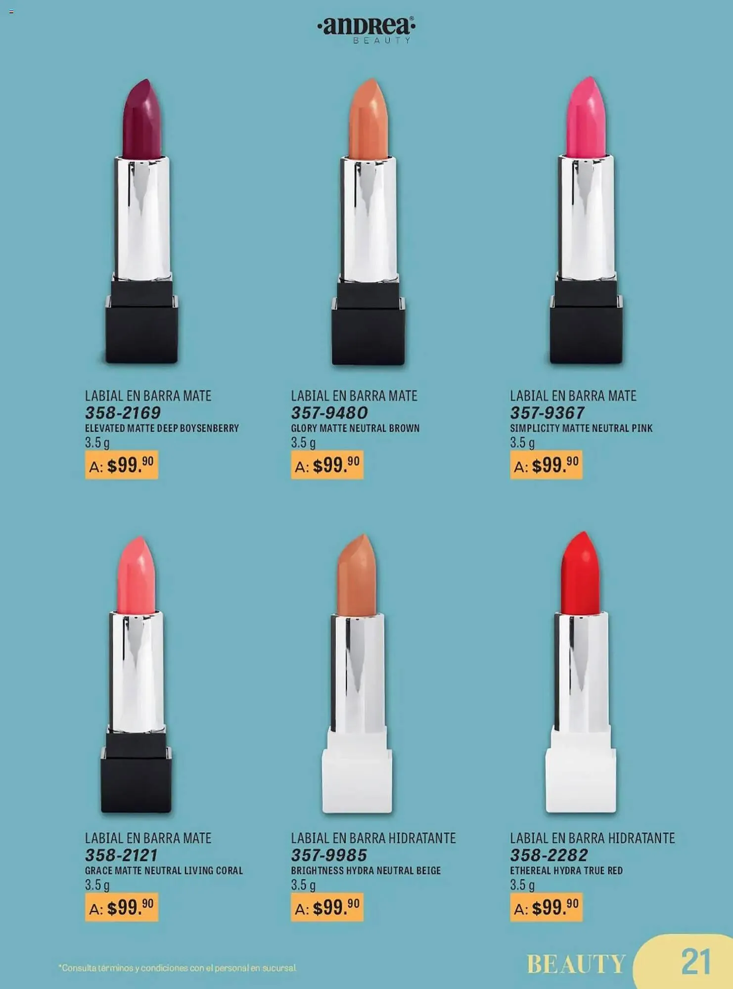 Catálogo de Catálogo Andrea 11 de enero al 28 de junio 2026 - Pagina 21