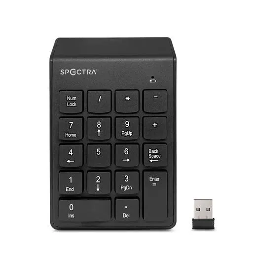 Teclado Numérico Inalámbrico Spectra K-07G
