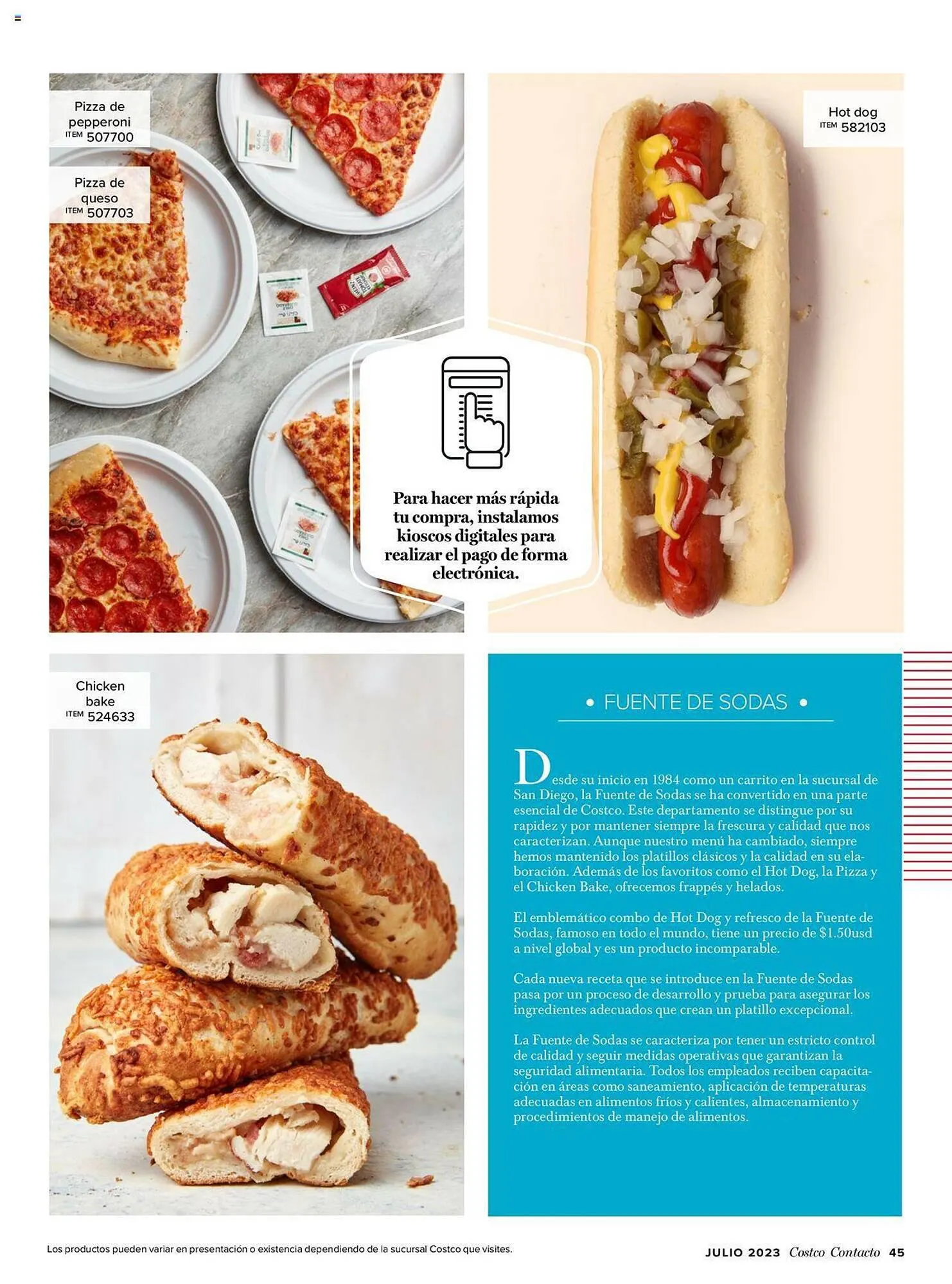 Catálogo de Catálogo Costco 12 de julio al 31 de julio 2023 - Pagina 47
