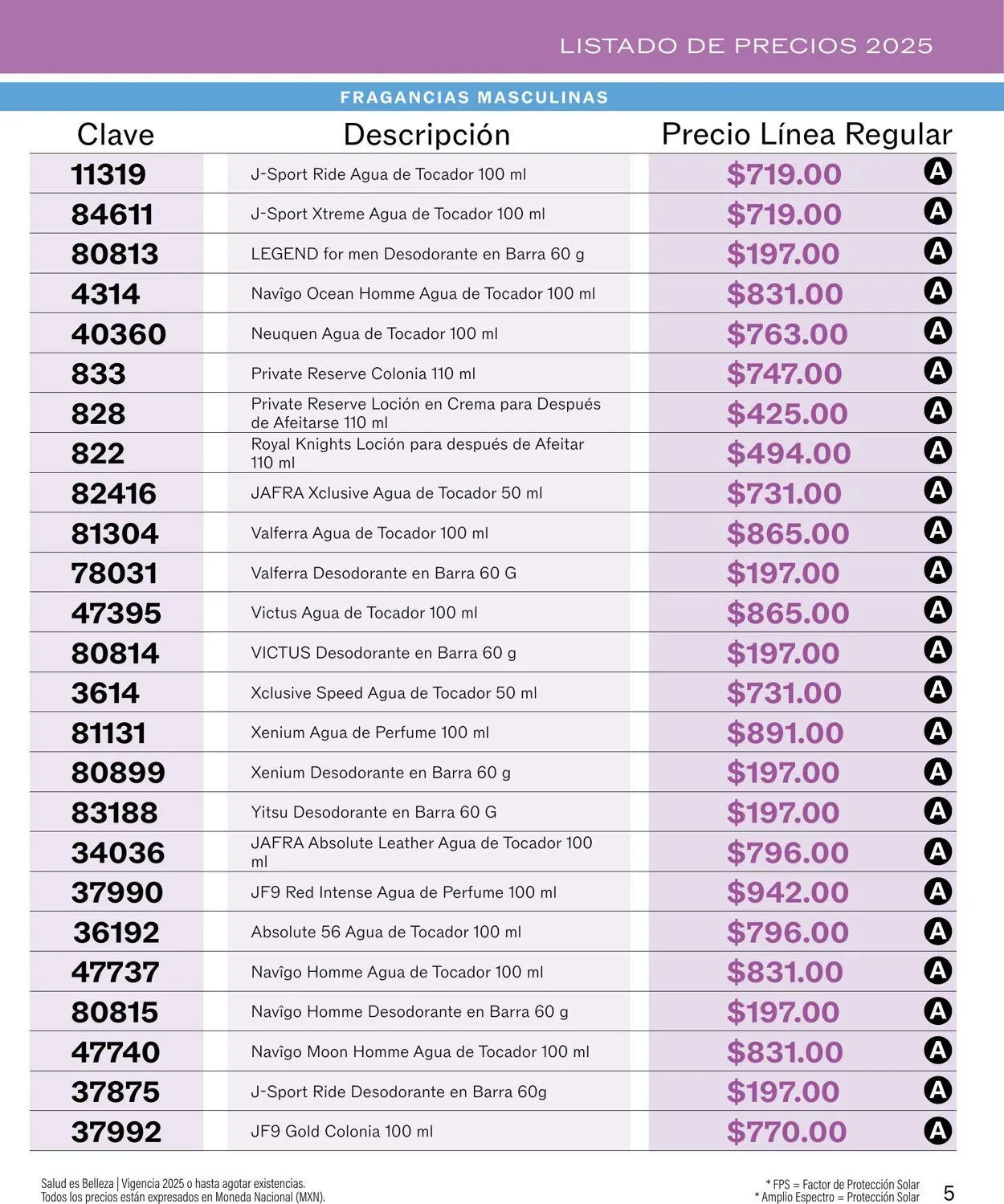 Catálogo de Jafra Oferta actual 12 de marzo al 26 de marzo 2025 - Pagina 5