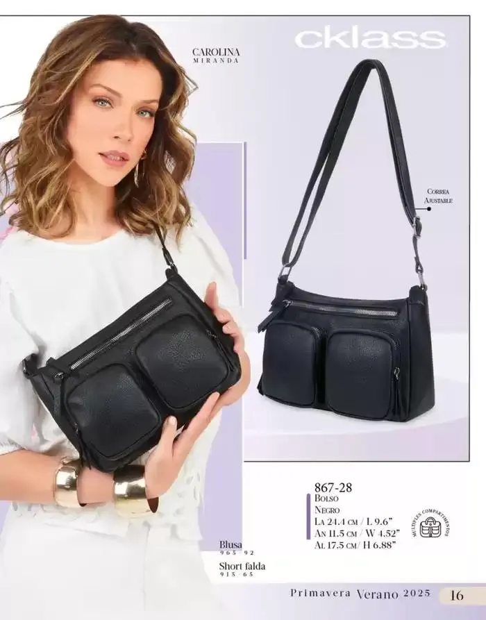 Catálogo de Catálogo Cklass Bolsos Primavera Verano 7 de enero al 30 de junio 2025 - Pagina 8