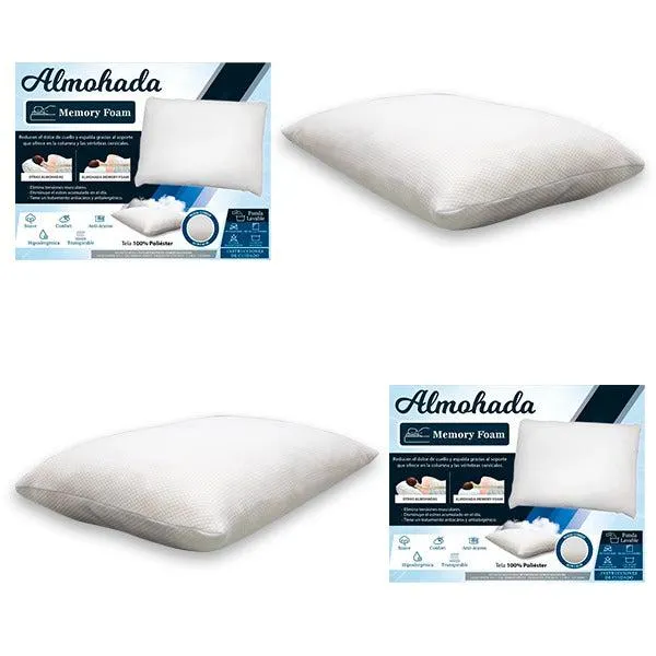 Paquete de 2 Almohadas Memory Form