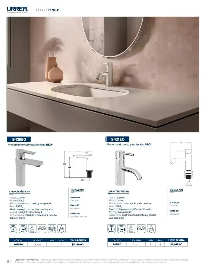 Catálogo de Catálogo Residencial 2025 28 de febrero al 28 de febrero 2026 - Pagina 74