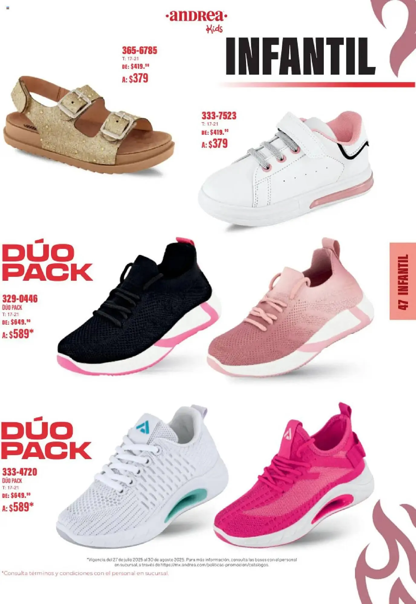 Catálogo de Catálogo Andrea 27 de julio al 30 de julio 2025 - Pagina 47