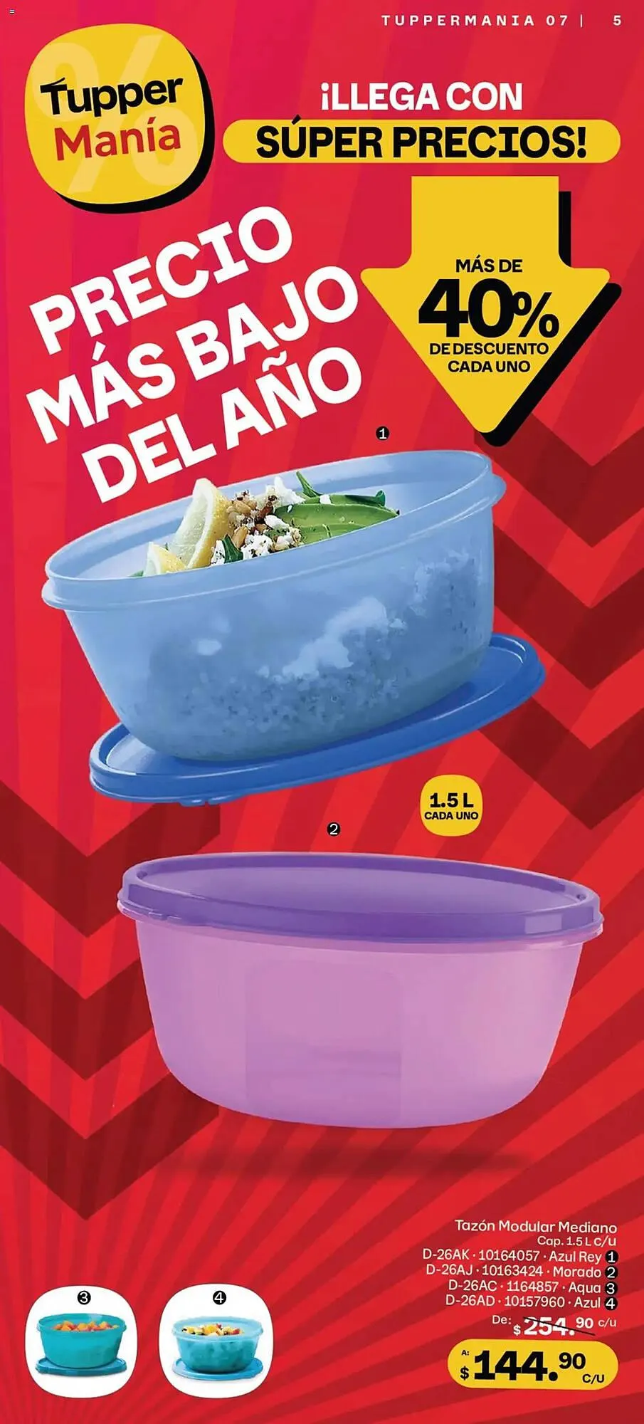 Catálogo de Catálogo Tupperware 16 de junio al 15 de julio 2025 - Pagina 5