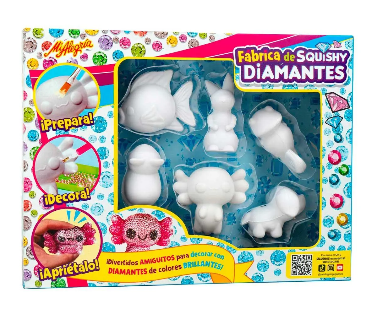 Fábrica De Squishy Diamantes - Mi Alegría