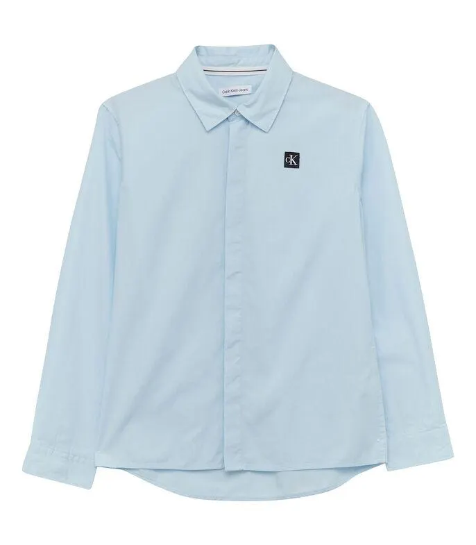 Camisa con logo manga larga Niño