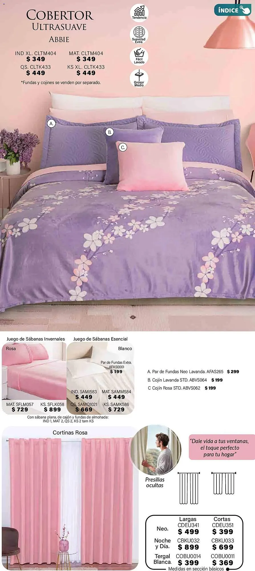 Catálogo de Catálogo Colchas Concord 1 de noviembre al 1 de febrero 2026 - Pagina 394