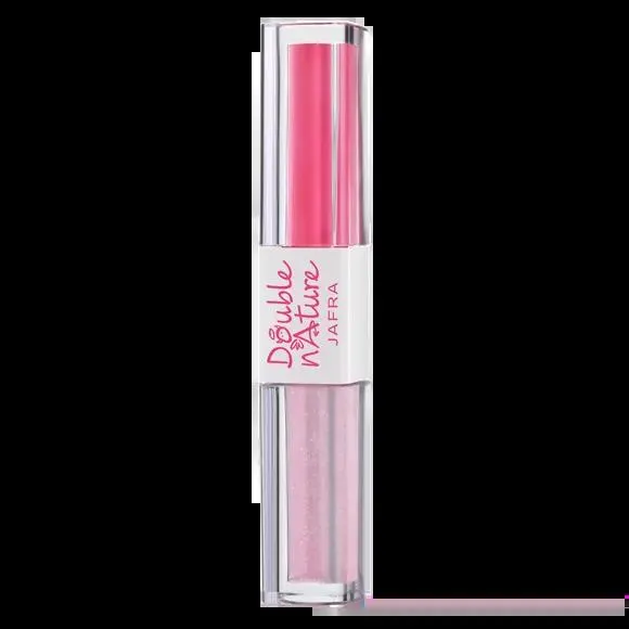 Double Nature Dúo de Labial Líquido Mate y Brillo para Labios