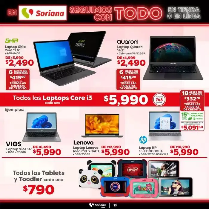 Catálogo de Folleto Seguimos con Todo Híper 19 de noviembre al 19 de noviembre 2024 - Pagina 13