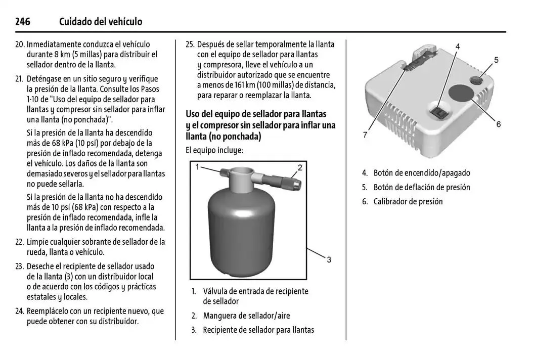 Catálogo de BrightDrop 400 Y BrightDrop 600 Manual del propietario 22 de enero al 31 de diciembre 2025 - Pagina 247