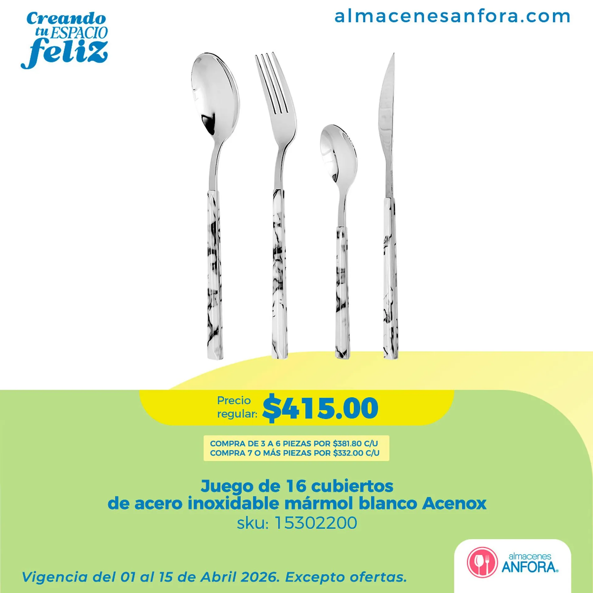 Catálogo de Catálogo Almacenes Anfora 10 de abril al 16 de abril 2026 - Pagina 3