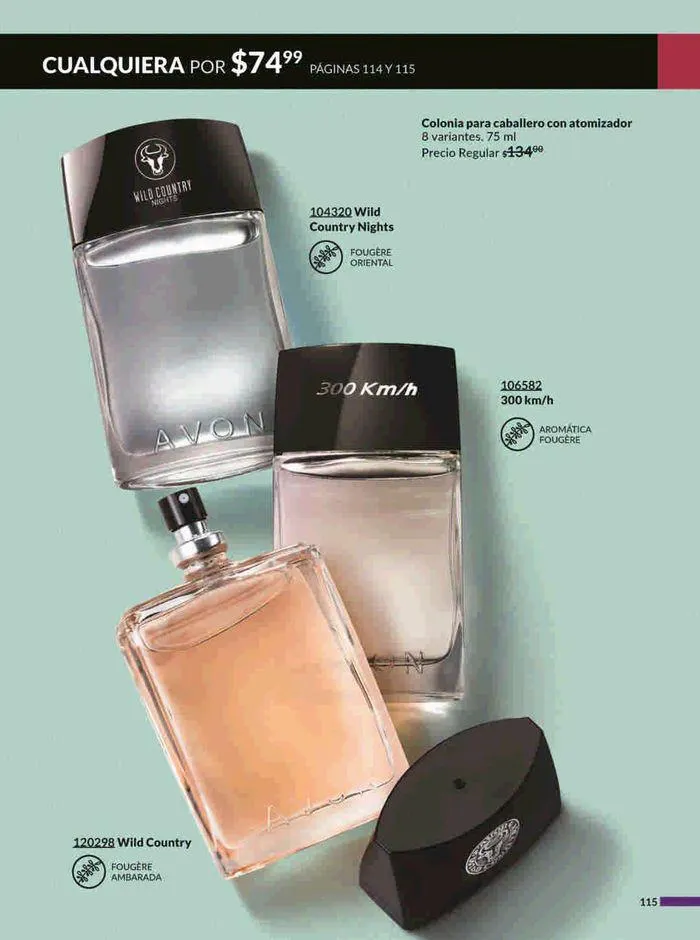 Catálogo de Avon COSMÉTICOS C15 14 de agosto al 18 de septiembre 2024 - Pagina 115
