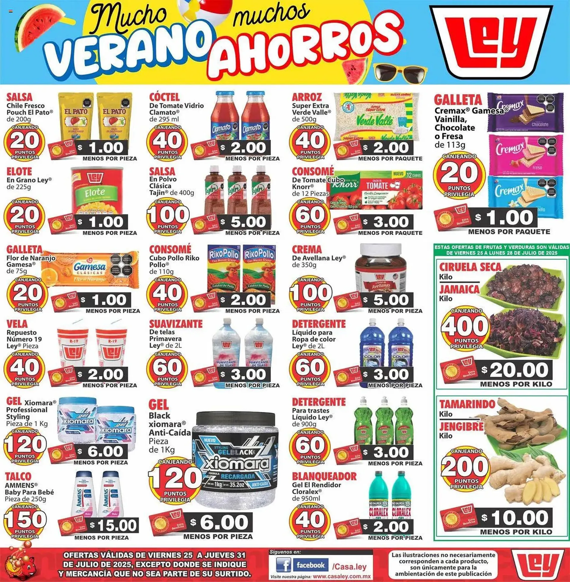 Catálogo de Catálogo Casa Ley 25 de julio al 31 de julio 2025 - Pagina 2