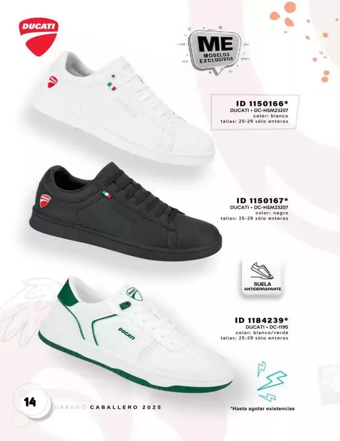 Catálogo de URBANO | CABALLEROS | 2025 | 1E 1 de marzo al 30 de septiembre 2025 - Pagina 14
