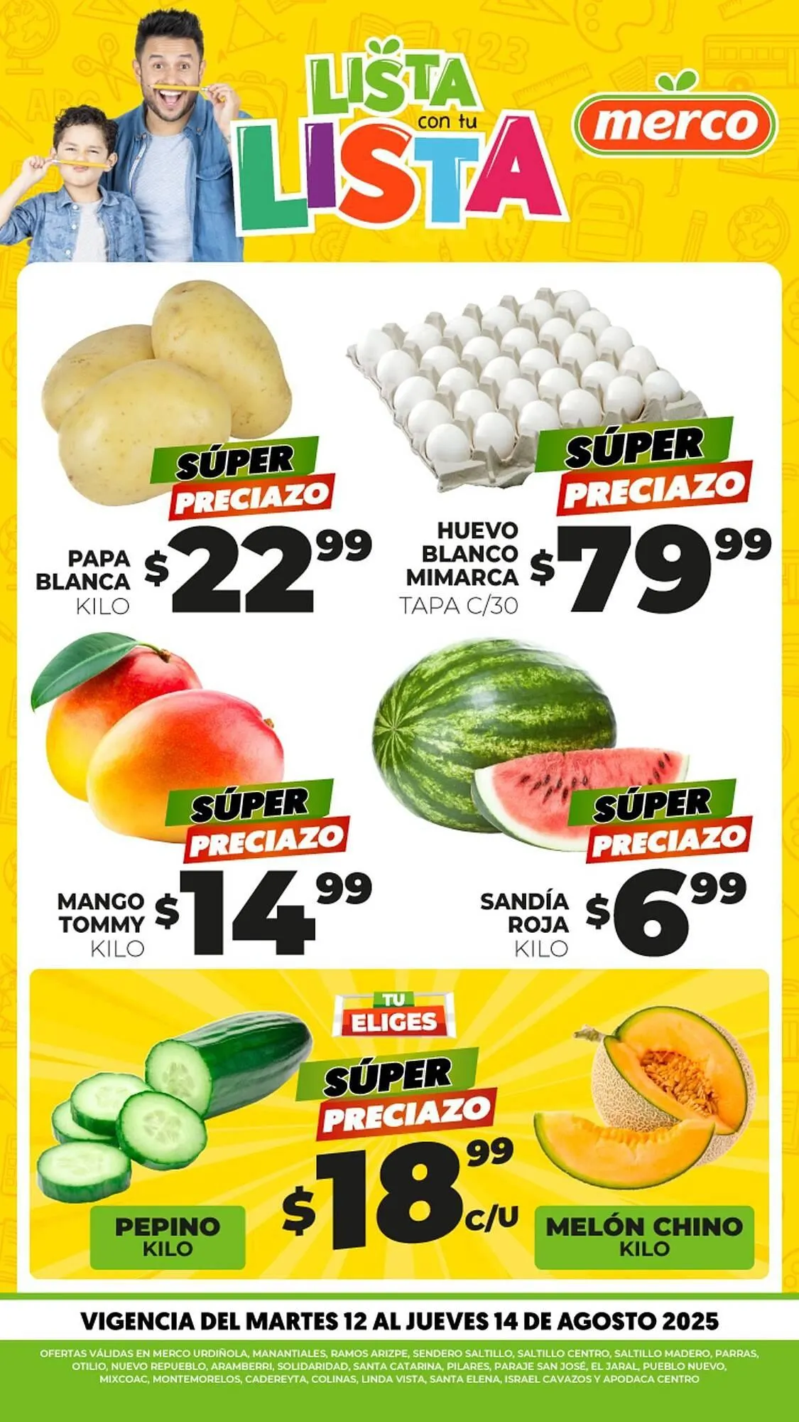 Catálogo de Catálogo Merco 12 de agosto al 14 de agosto 2025 - Pagina 1