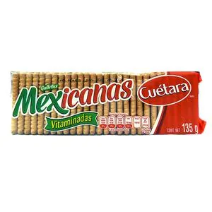 GALLETAS MEXICANAS CUÉTARA PAQUETE 135 GR.