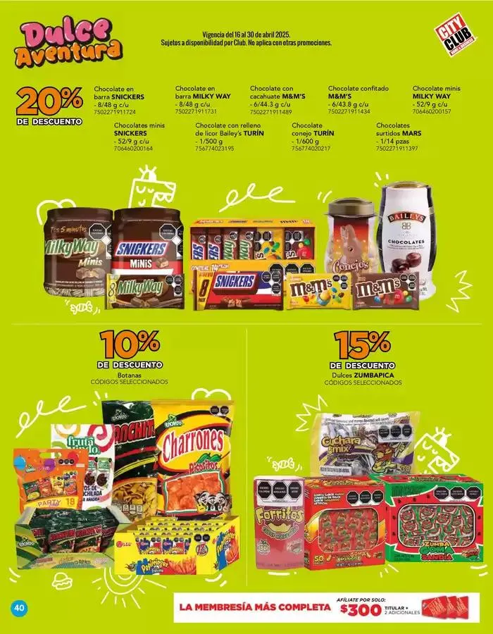 Catálogo de Folleto 1 de abril al 30 de abril 2025 - Pagina 40