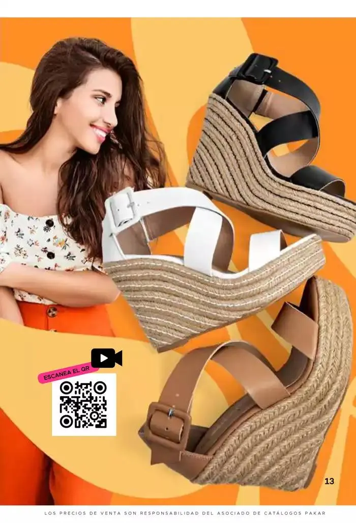 Catálogo de Pakar Sandalia 31 de enero al 31 de mayo 2025 - Pagina 13