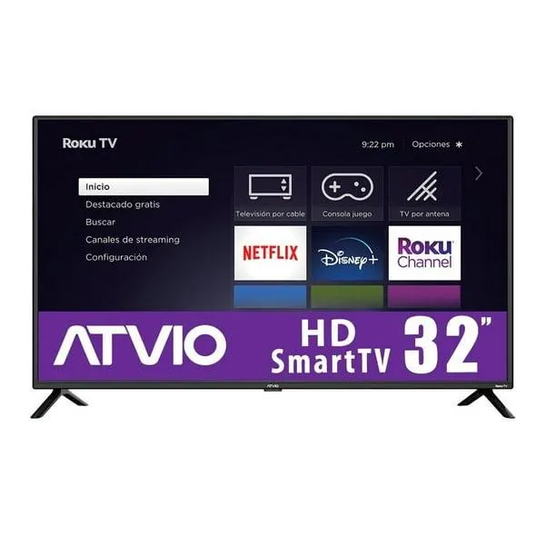 TV Atvio 32 Pulgadas HD ROKU ARK3216ILED