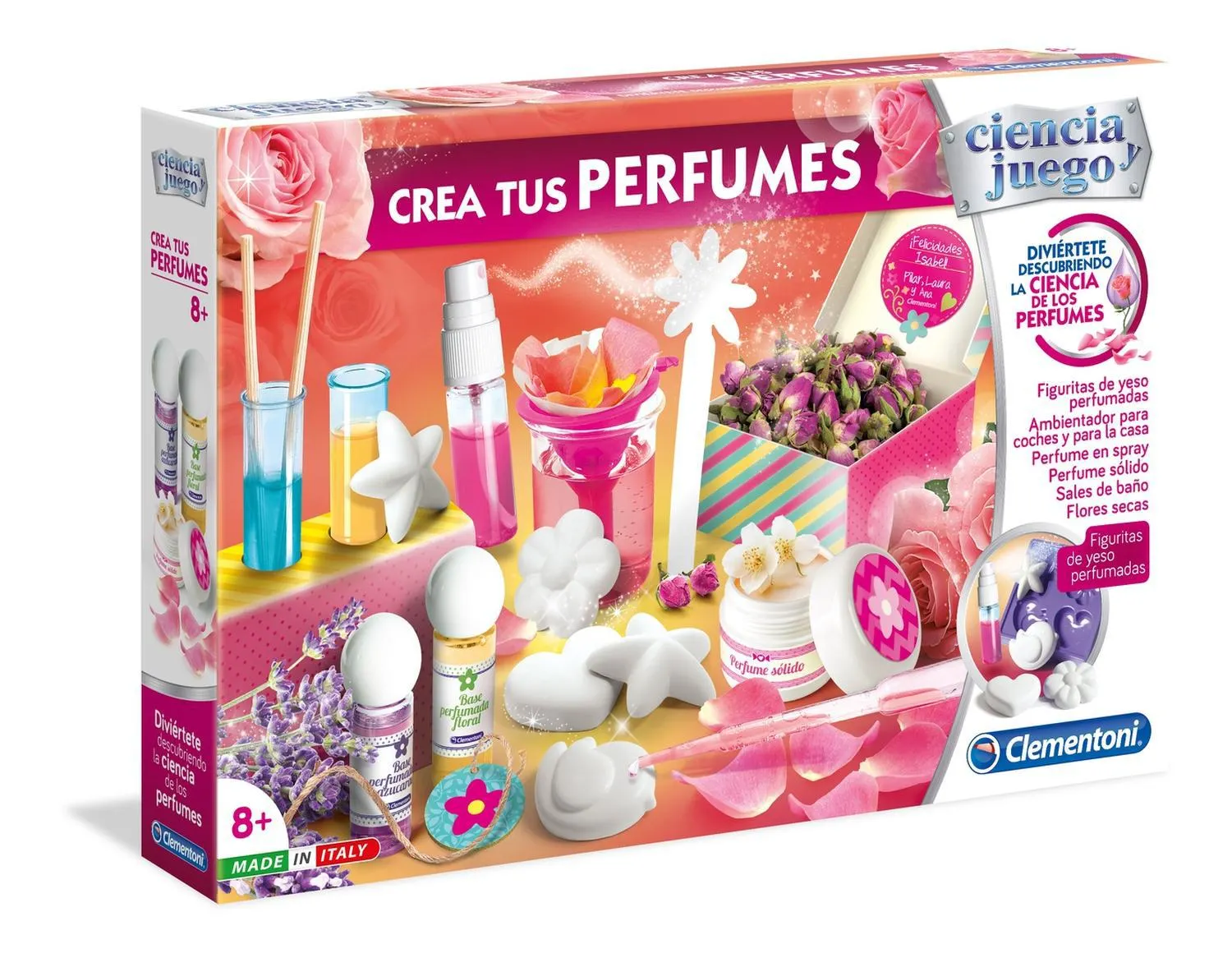 Juego De Laboratorio Crea Tus Perfumes Diy Clementoni