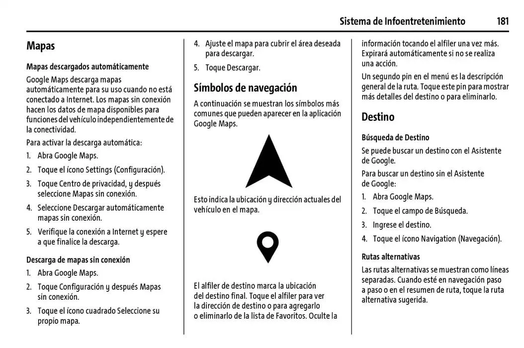 Catálogo de Cheyenne 2025 Manual del propietario 22 de enero al 31 de diciembre 2025 - Pagina 182