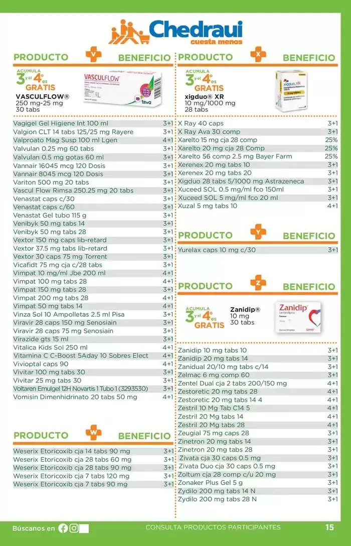 Catálogo de Plan de Farmacia 17 de octubre al 31 de diciembre 2024 - Pagina 15
