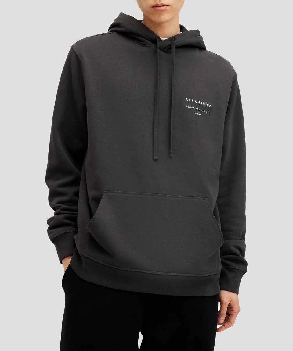 Sudadera Capucha con canguro estampada Hombre