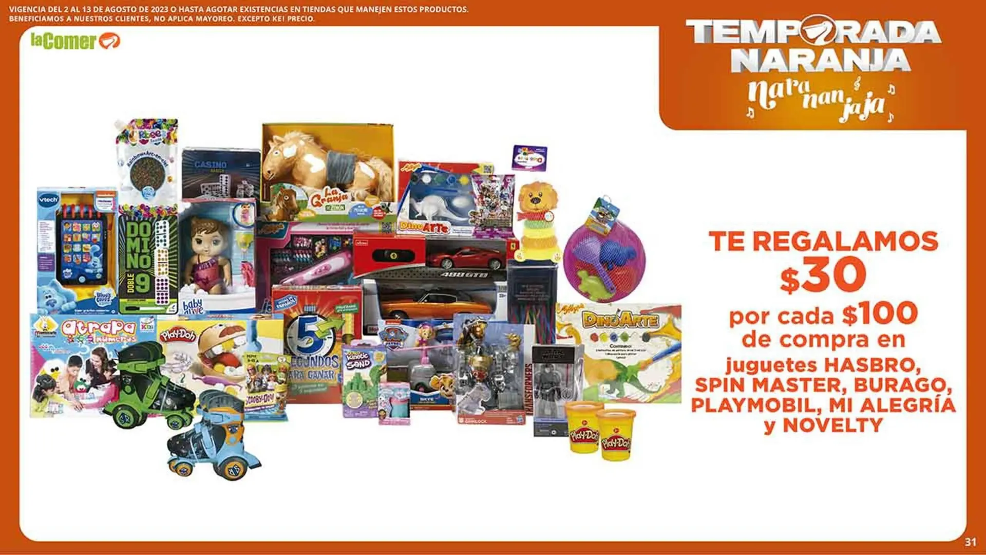 Catálogo de Catálogo La Comer 2 de agosto al 13 de agosto 2023 - Pagina 31